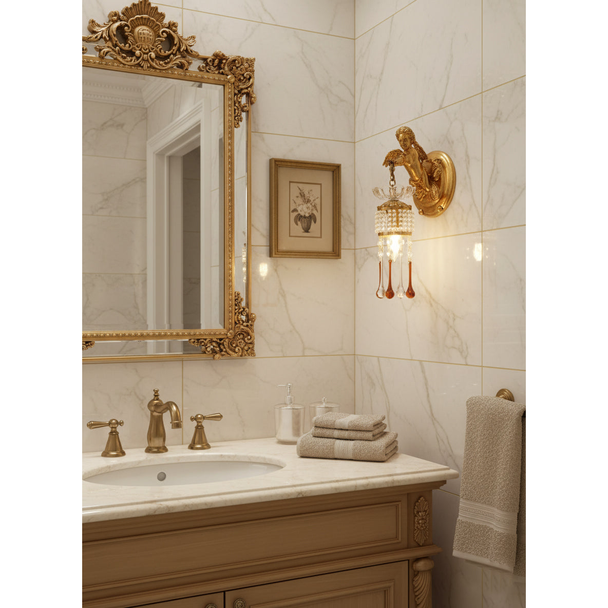 Sabrina Angelic Wall Lamp | Esilora