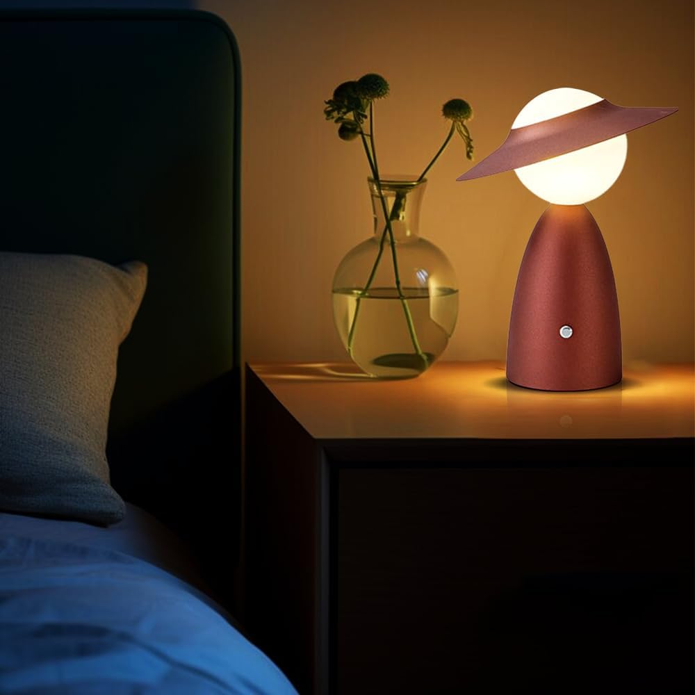 Dimmable LED Table Lamp — Modern Metal Design