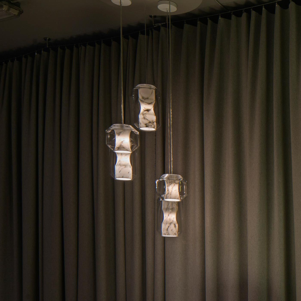 Glass Alabaster Pendant Lamp | Esilora
