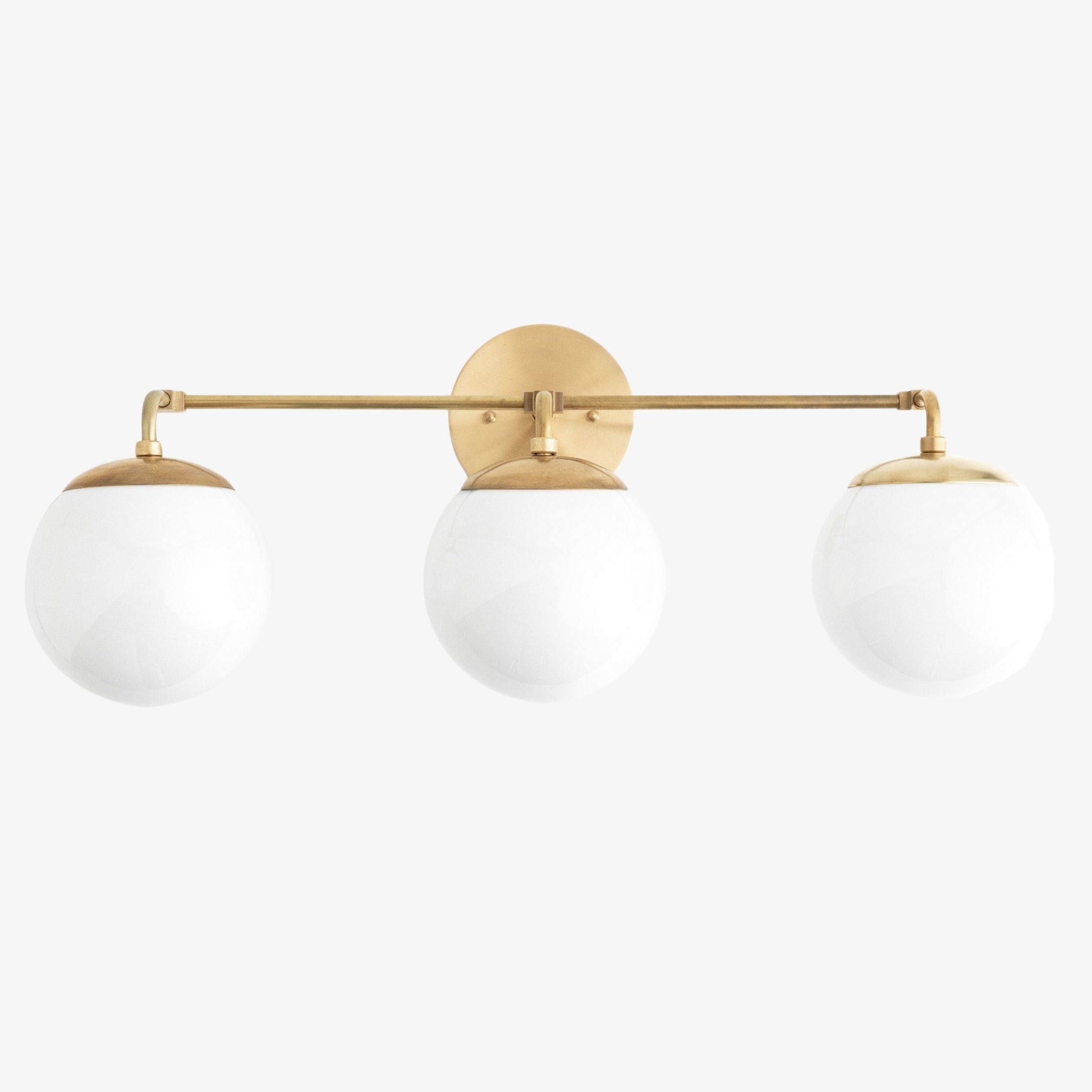 مصباح Glorica Glass الشريطي LED القابل لتعتيم الإضاءة للمرآة – وحدة إضاءة حمّام كروية بسيطة | Esilora