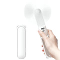 Összecsukható USB-s kézi ventilátor - hordozható, zsebméretű, újratölthető akkumulátorral