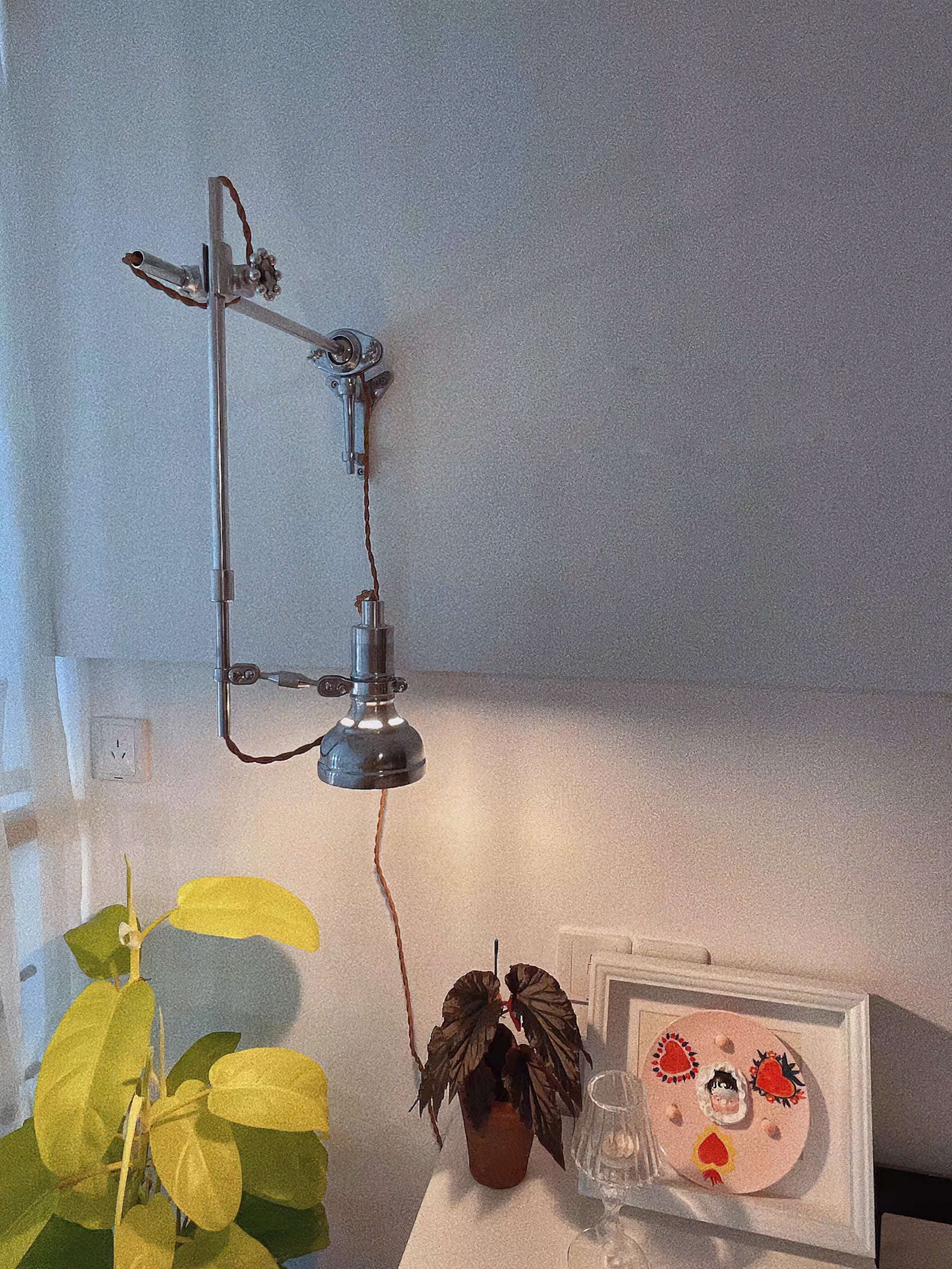 Ralph Rocker Arm Plug-in Wall Lamp | Esilora