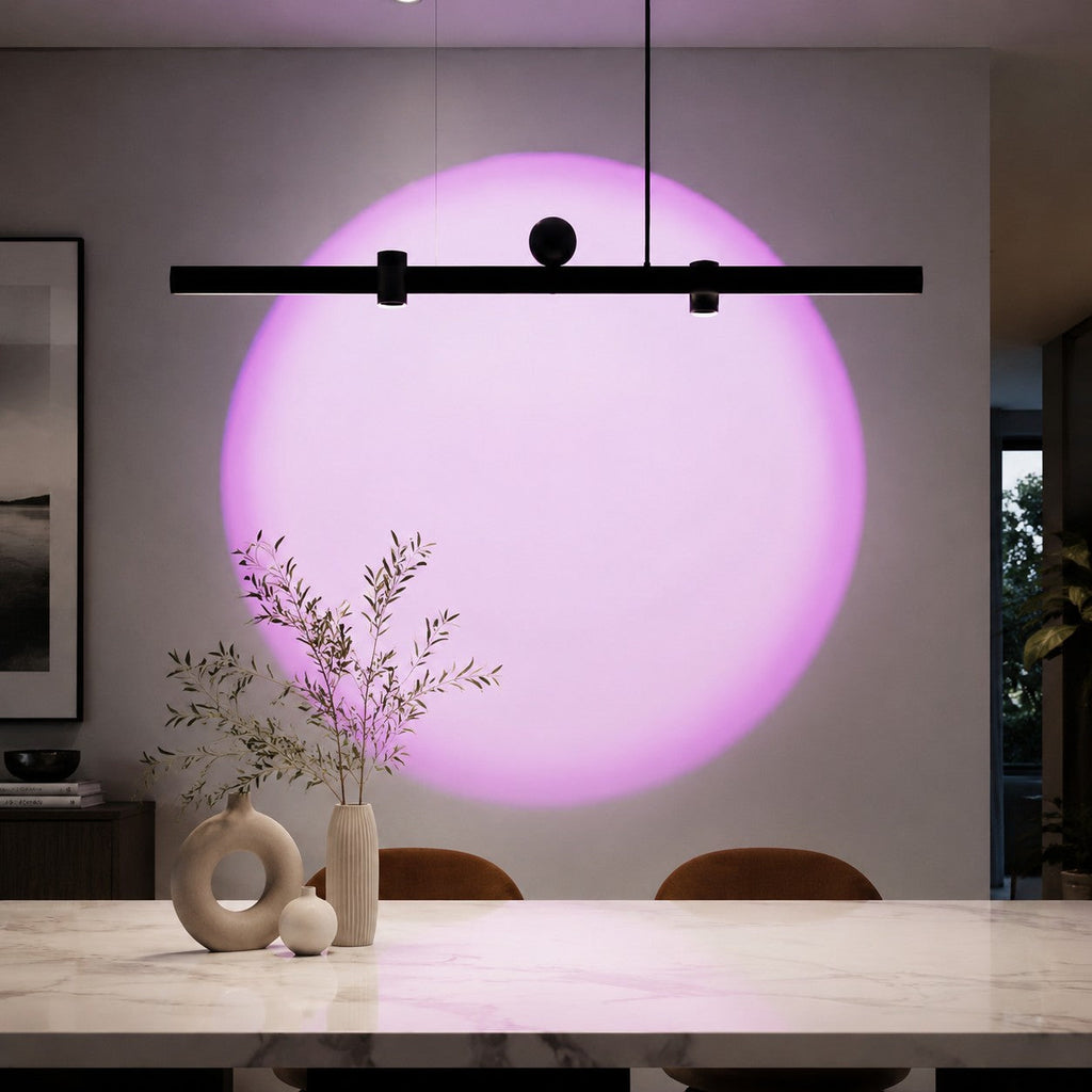 Linear Wall-Wash Dining Pendant Light | Esilora