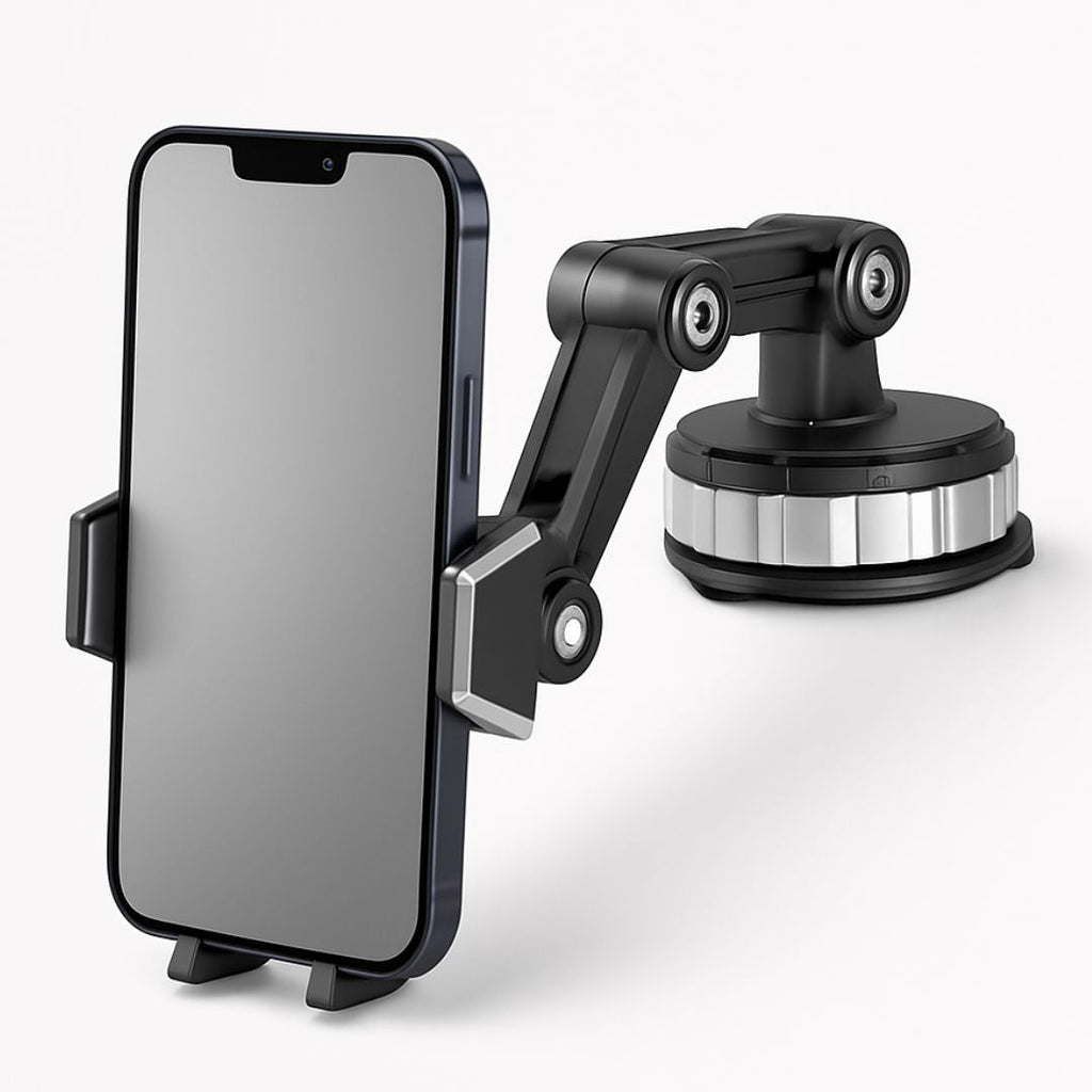 Telefontartó | Tapadókorongos és 360°-ban forgatható okostelefon-tartó | LuxGrip – Esilora