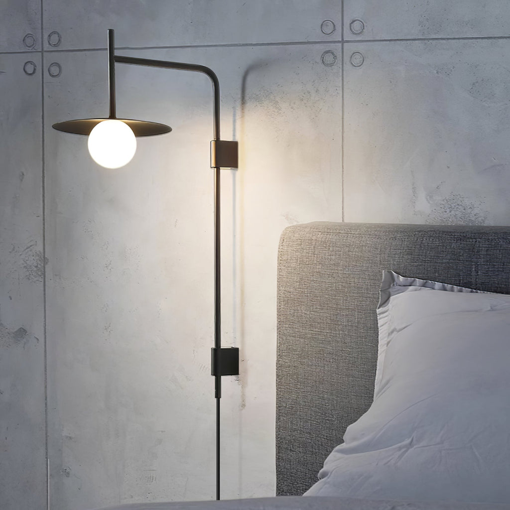 Nordic Swing Arm Wall Lamp for Living Room M22 | Esilora