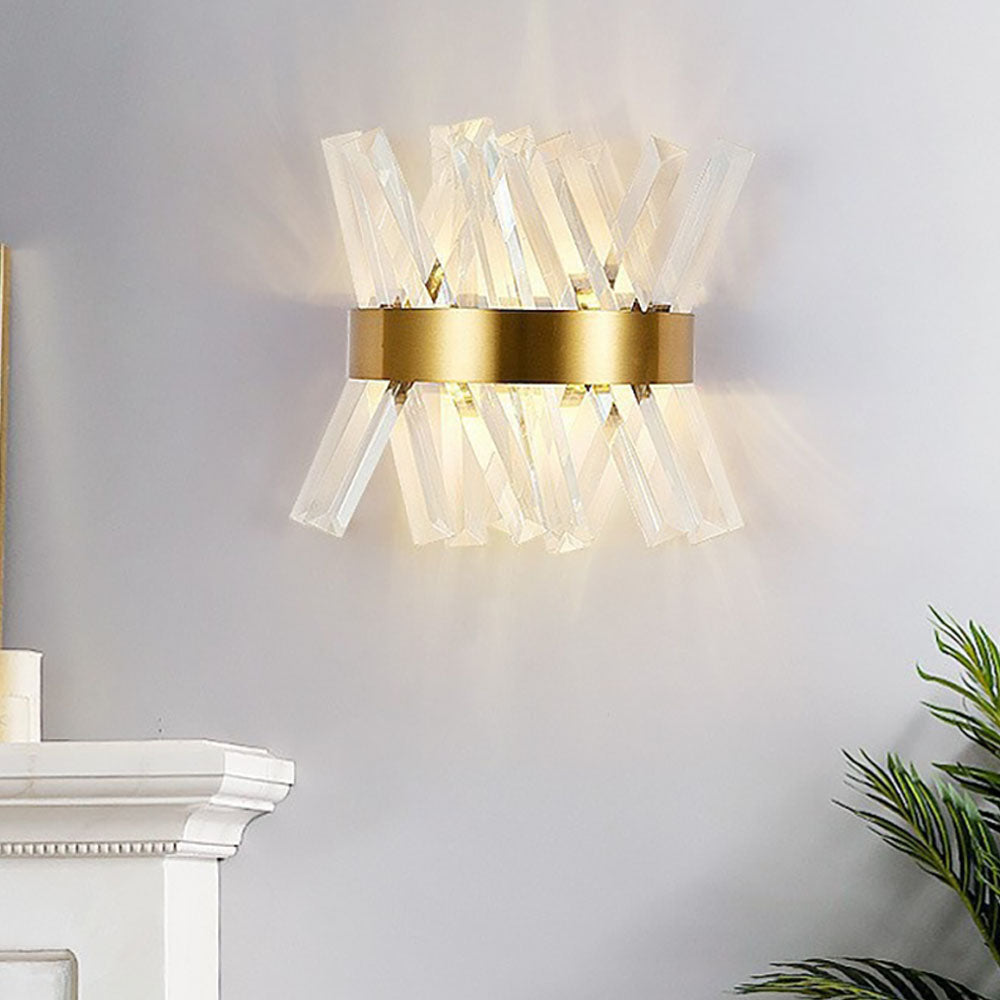 Modern Luxury Crystall Bedside Wall Light M40 | Esilora
