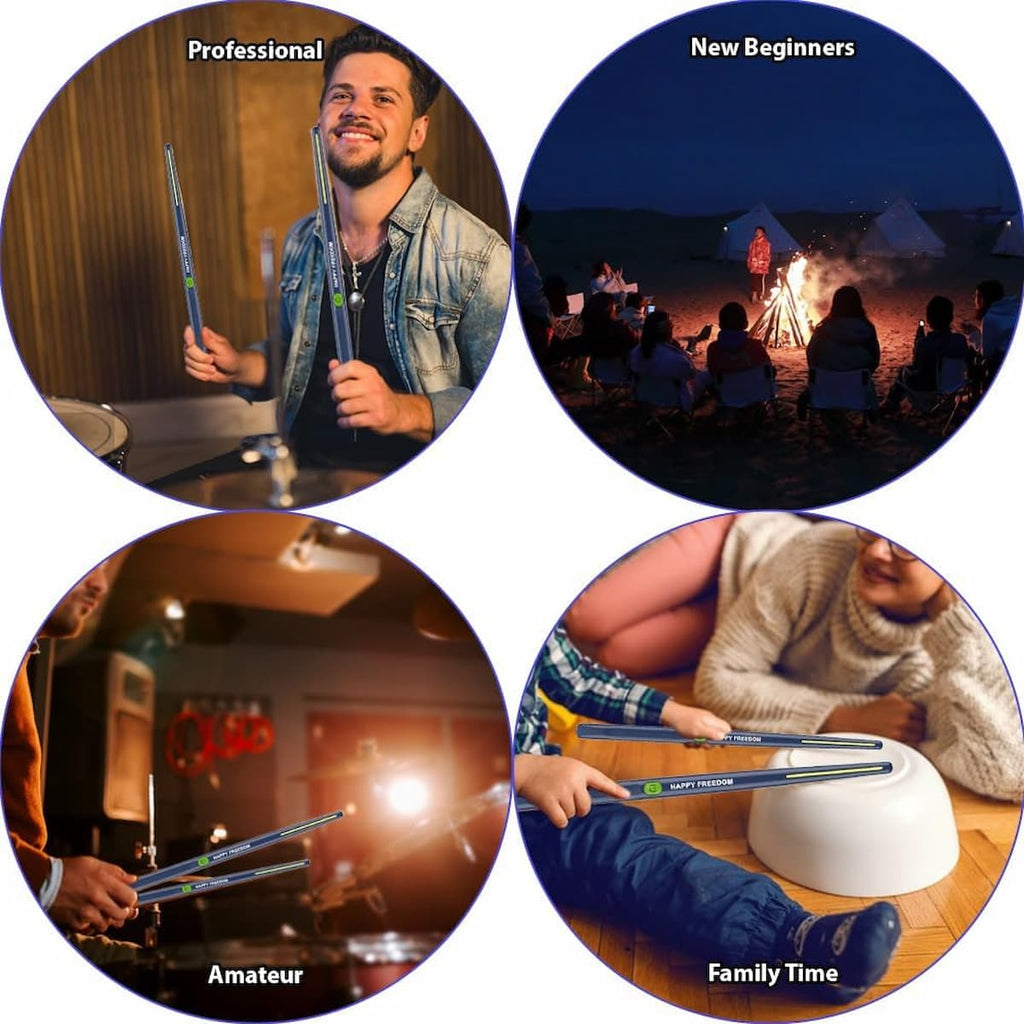 Silent Drum Experience Anywhere - Unleash Real Drumming Feel - Esilora
