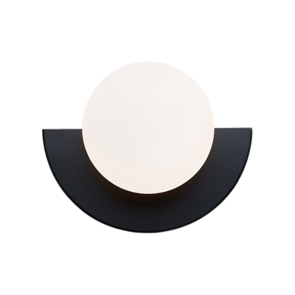 Nordic Macaron Glass Orb Wall Light Colorful Metal Modern Decor | Esilora