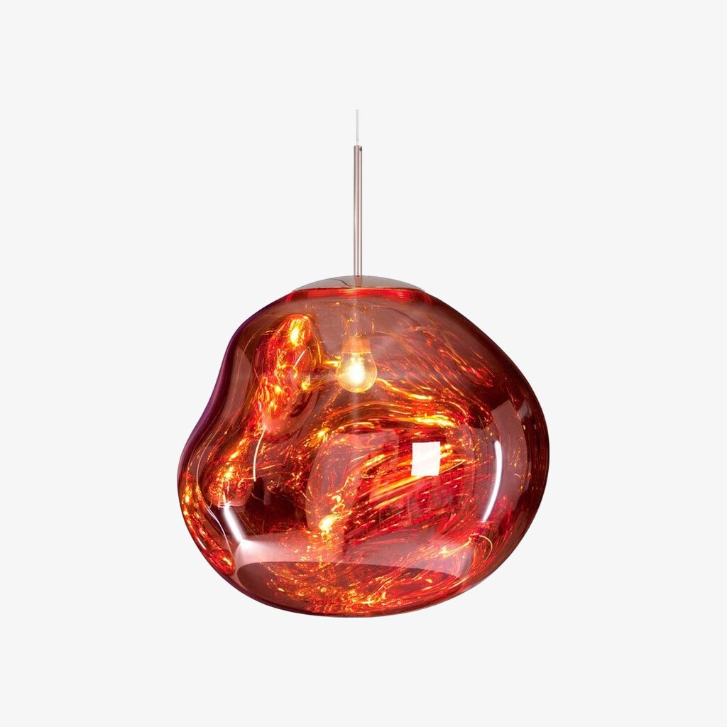 Lampe suspendue Glyador à surface dynamique - suspension moderne pour intérieur N28 | Esilora