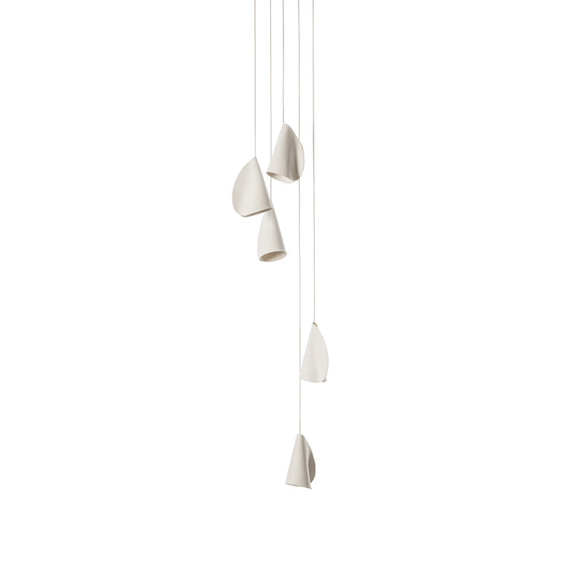 21 Thin Porcelain Pendant Lamp | Esilora