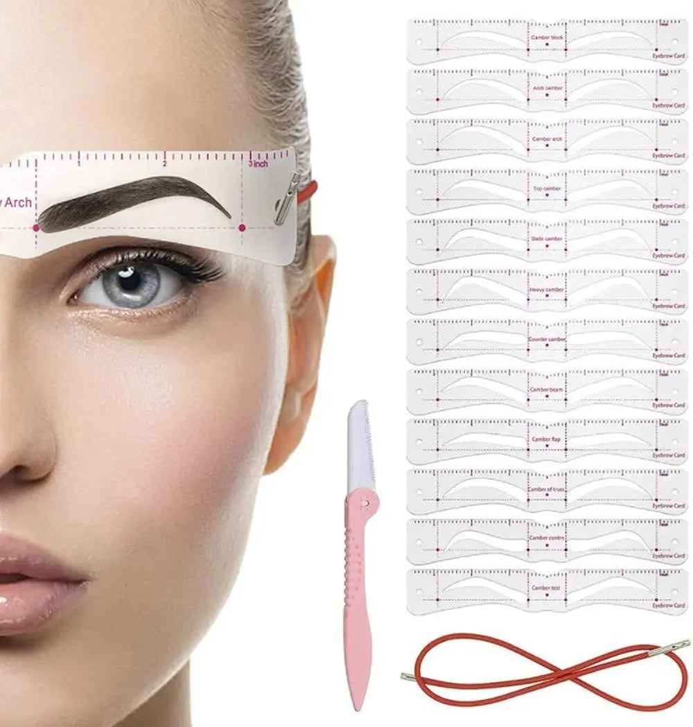 Precision Eyebrow Shaping Kit – Transform Your Brows into Stunning Art - Esilora