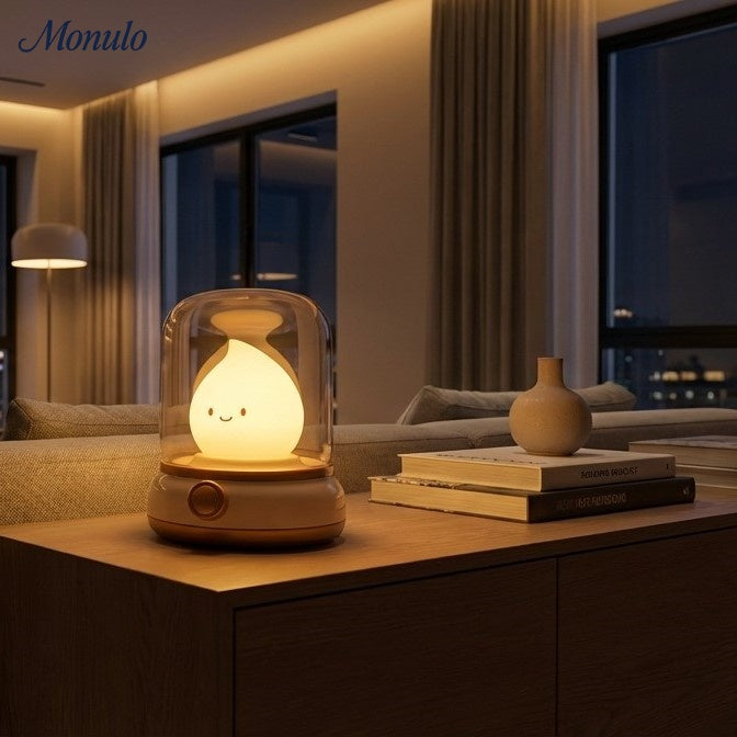مصباح Flame LED الليلي الصغير | Esilora