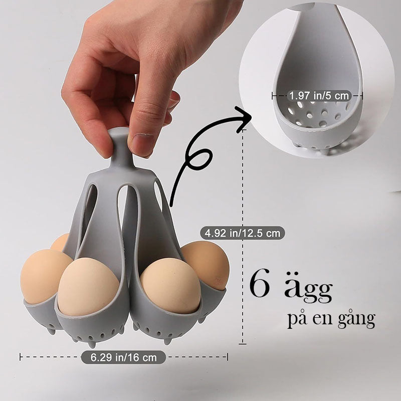 Silicone Egg Cooker for Perfectly Boiled Eggs – Stress-Free Cooking - Esilora
