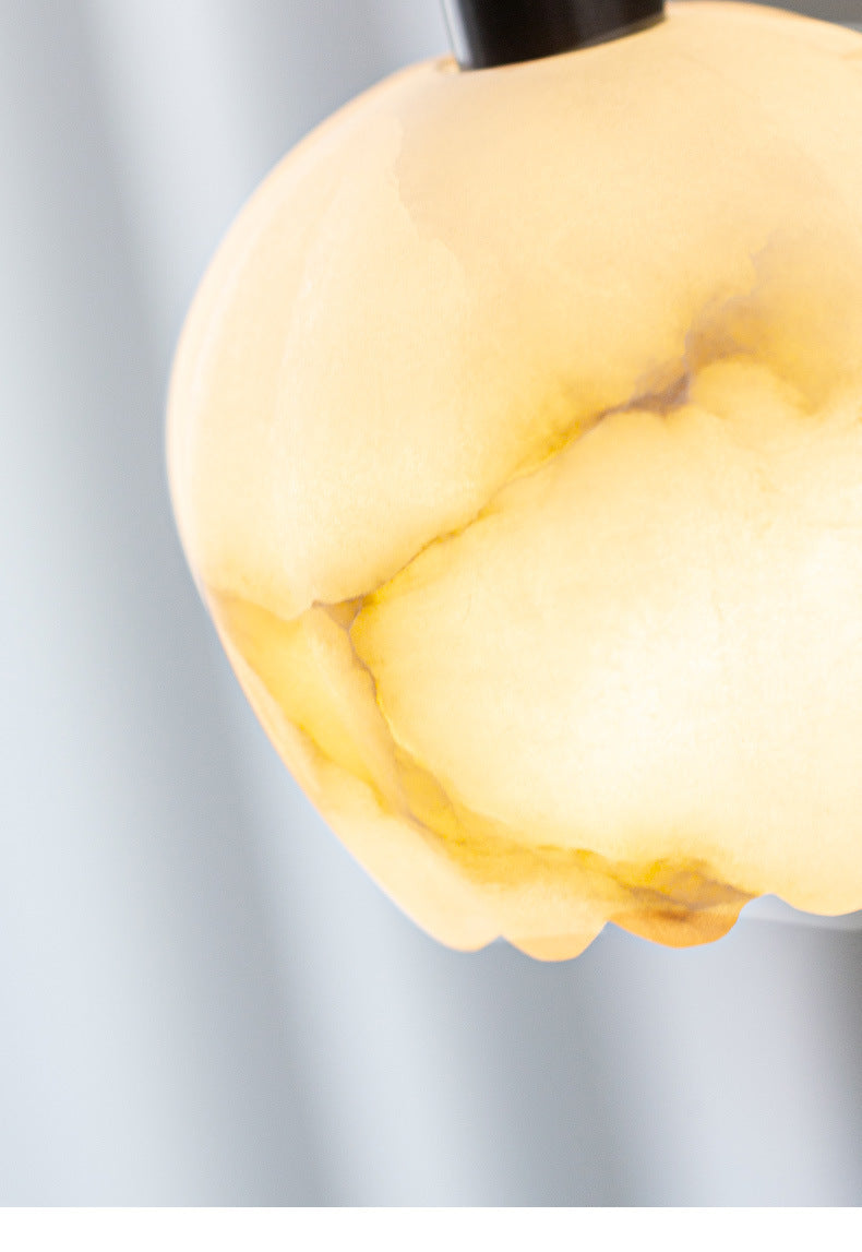 Modern Minimalist Alabaster Pendant Light | Esilora