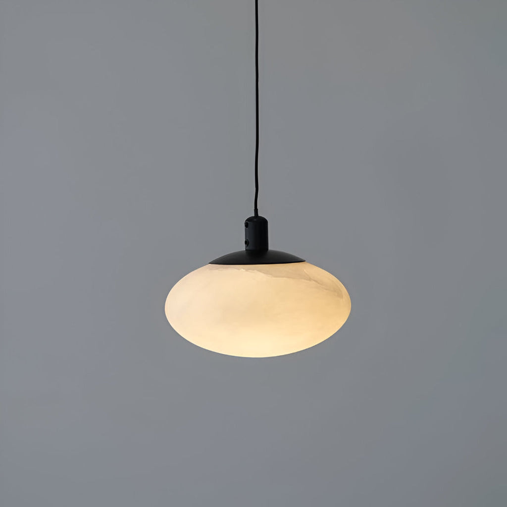 Alabaster Mini Marble Mushroom Pendant Light | Esilora