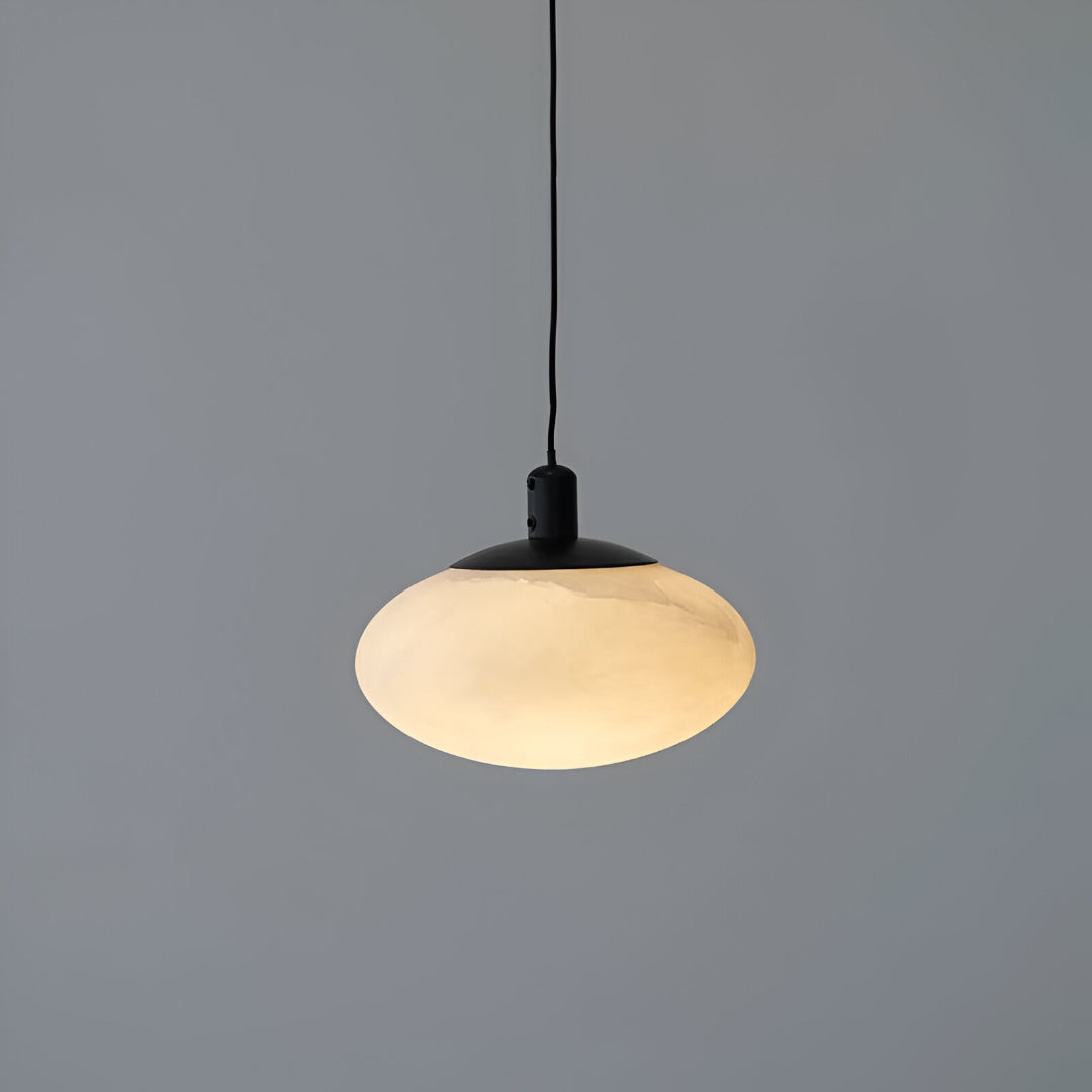 Alabaster Mini Marble Mushroom Pendant Light | Esilora
