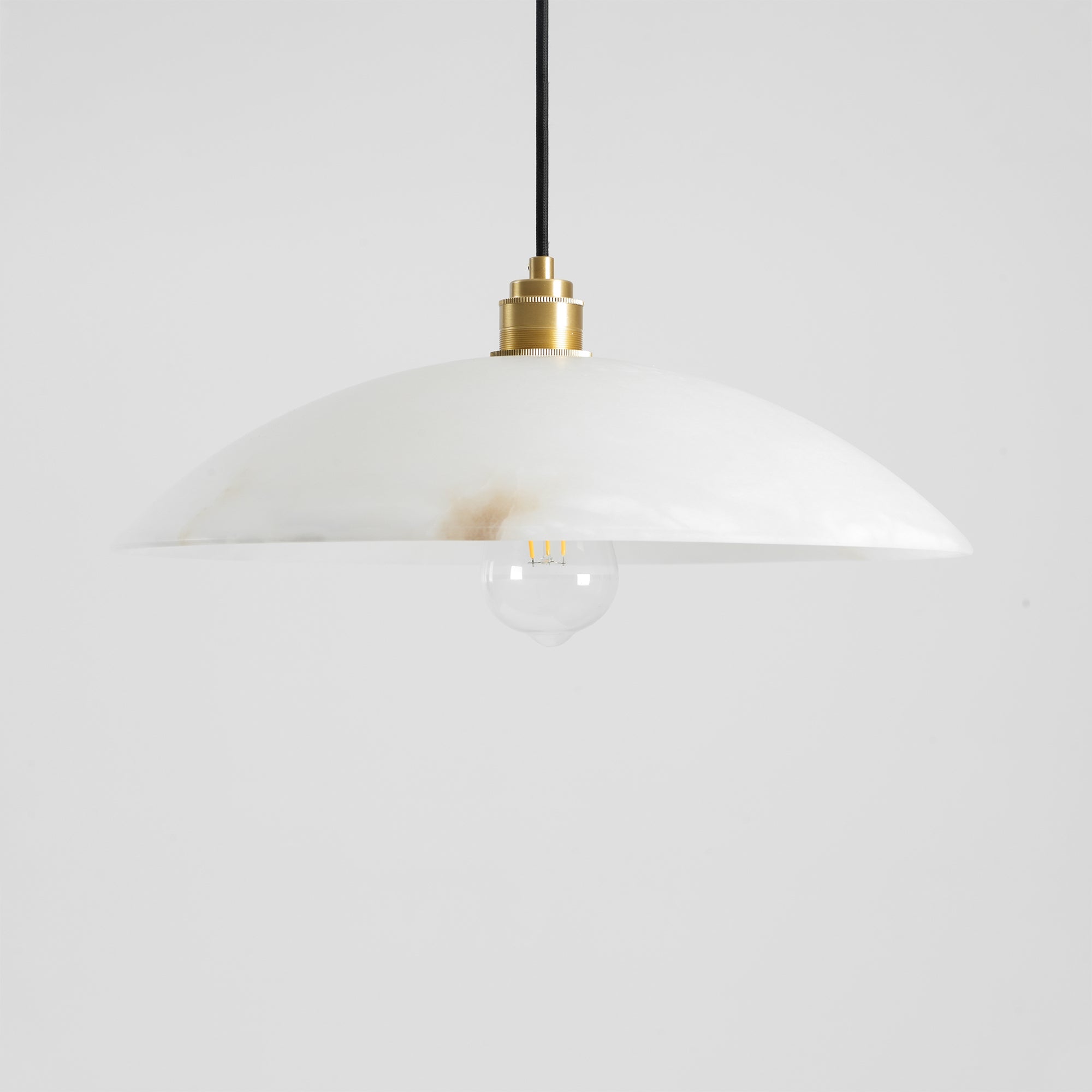 Alabaster Dome Pendant Light | Esilora
