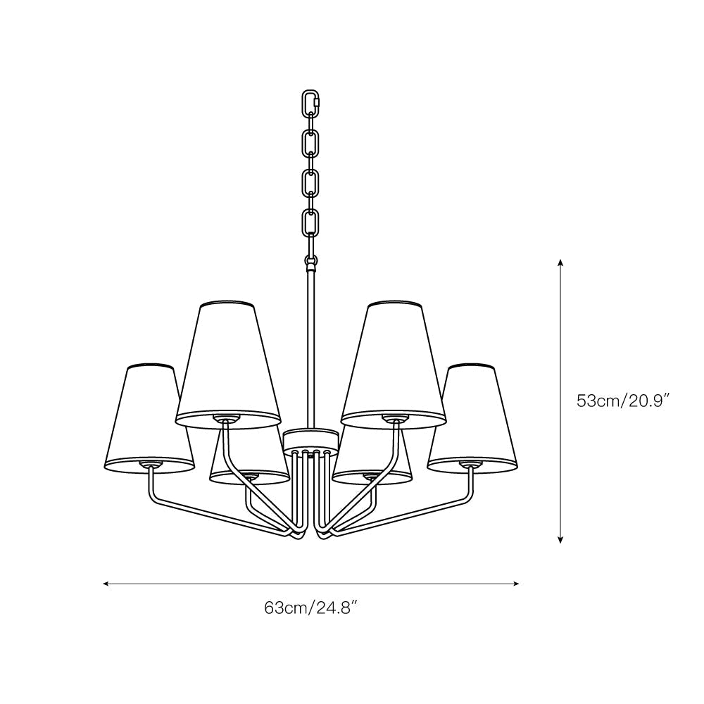 Kennedy Chandelier | Esilora