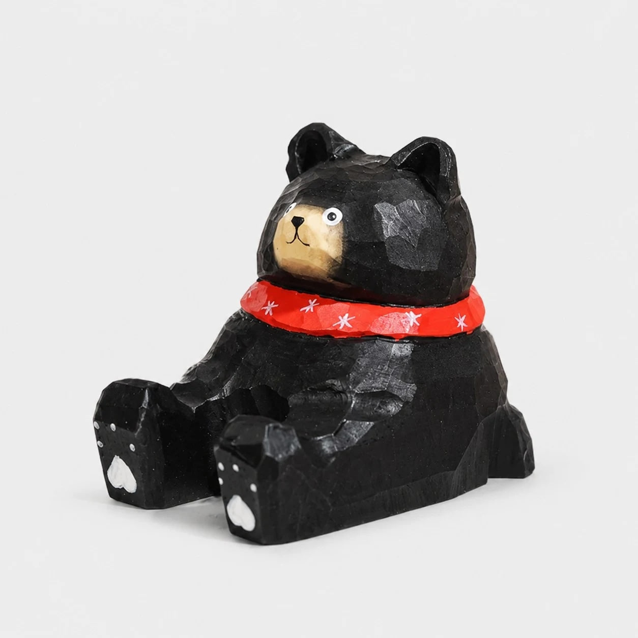 Support de téléphone en bois sculpté à la main représentant un animal | Esilora