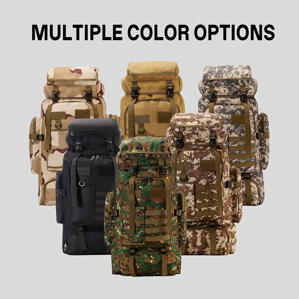 80L Tactical Hiking Backpack