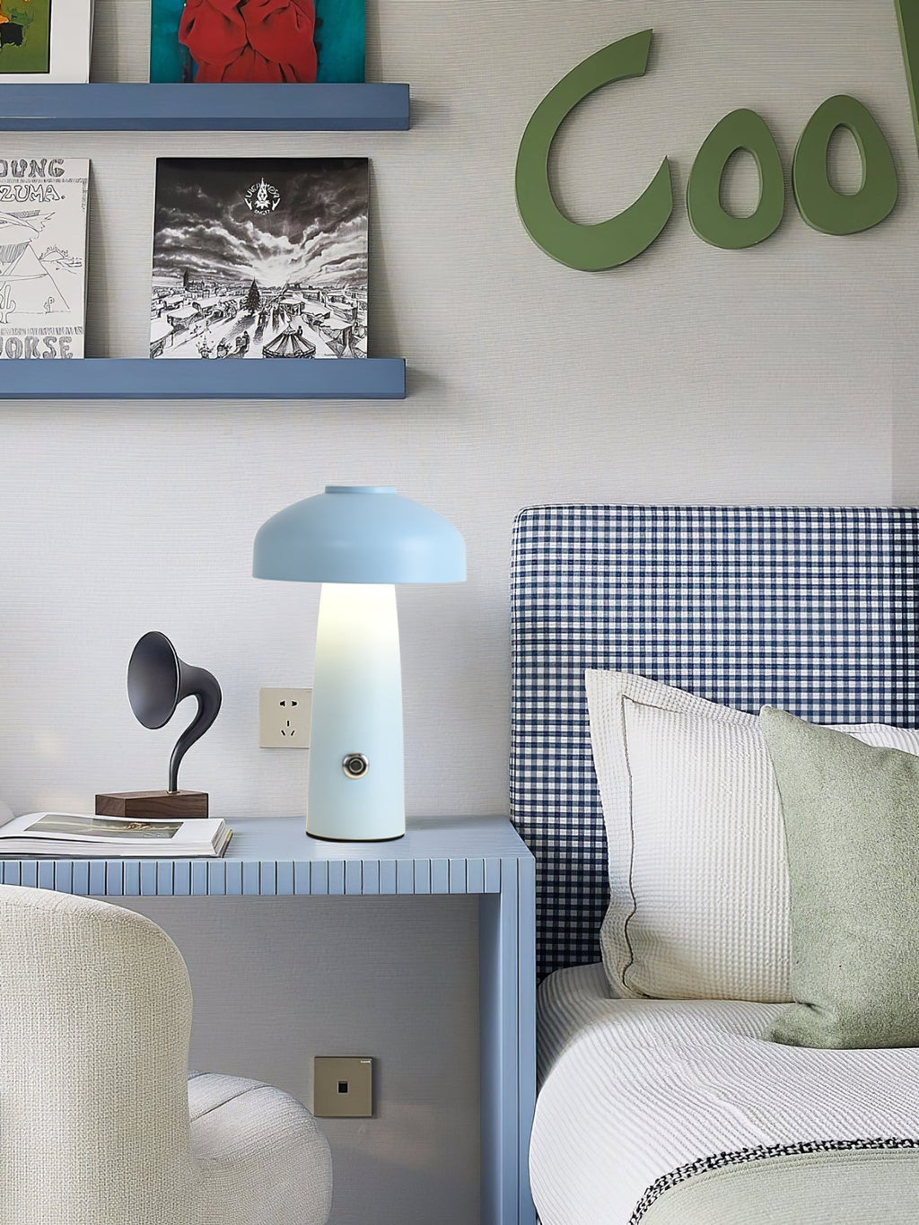 Leon Mushroom Table Lamp (built-in battery) | Esilora