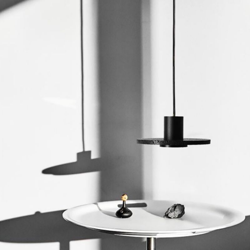 Retro Black Hole Stone Pendant Lamp M36 | Esilora