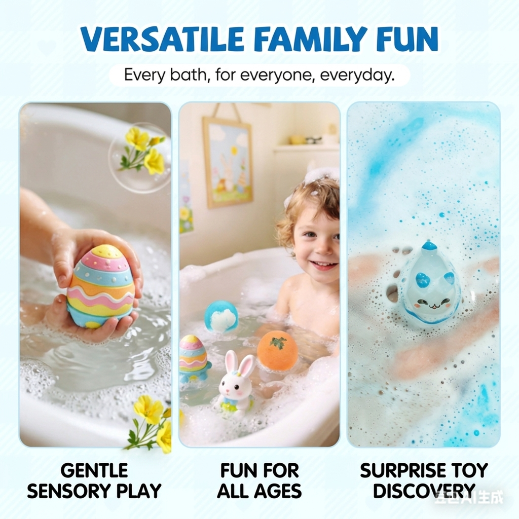 TideFroth: despierta la magia de un baño lleno de alegría con colores relajantes y juguetes sorpresa - Esilora
