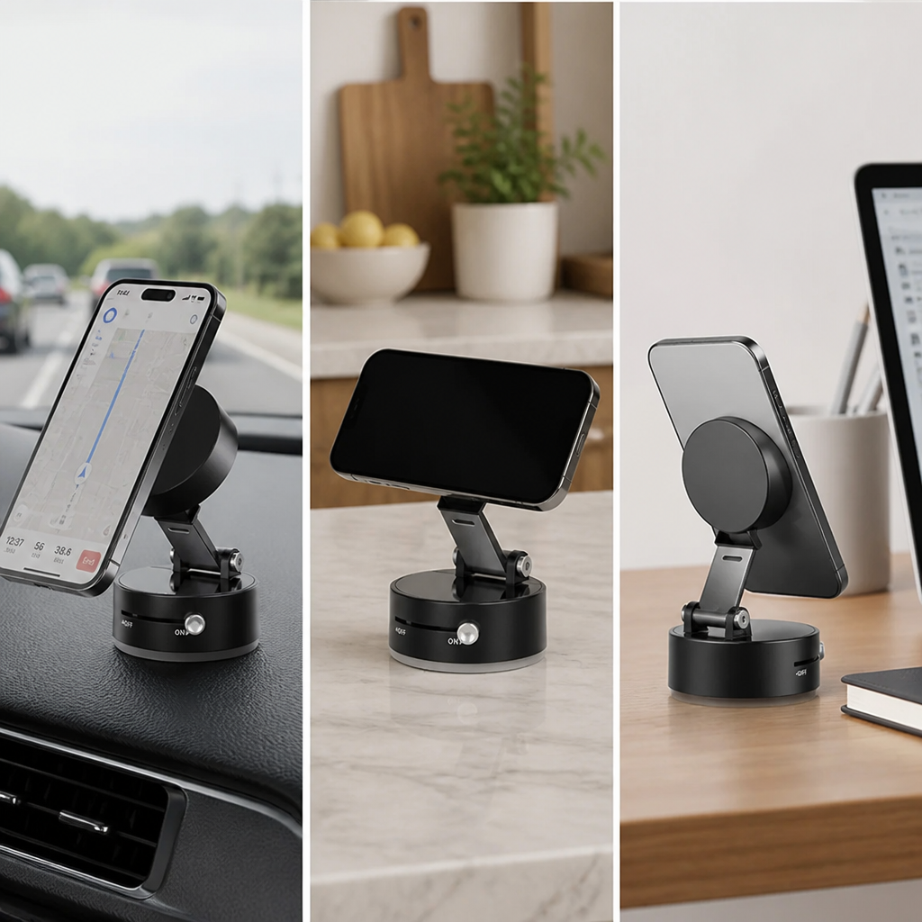 SnapGrip — Instantly Lock Your Phone for Hands-Free Freedom and Rock-Solid Safety - Esilora