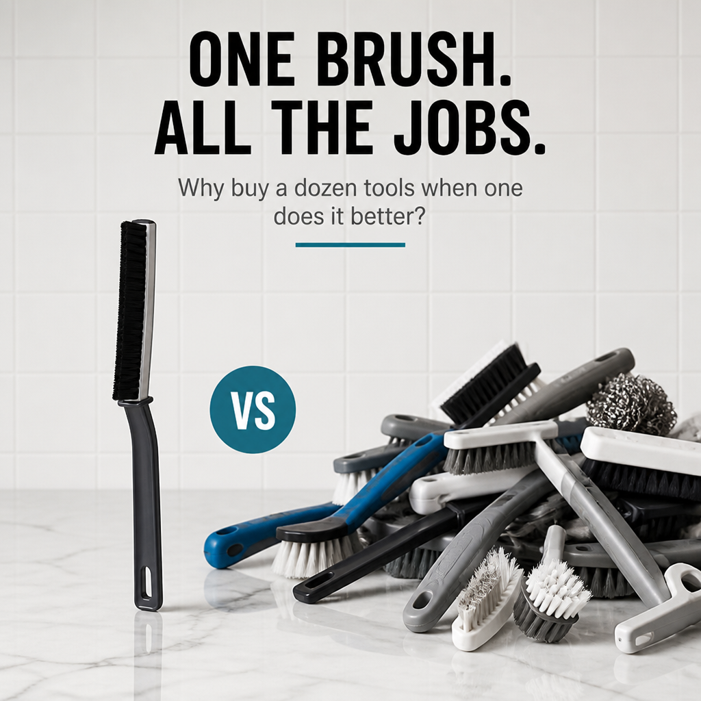 PureEdge — Scrub Out Hidden Gap Grime Your Sponge Can't Reach - Esilora