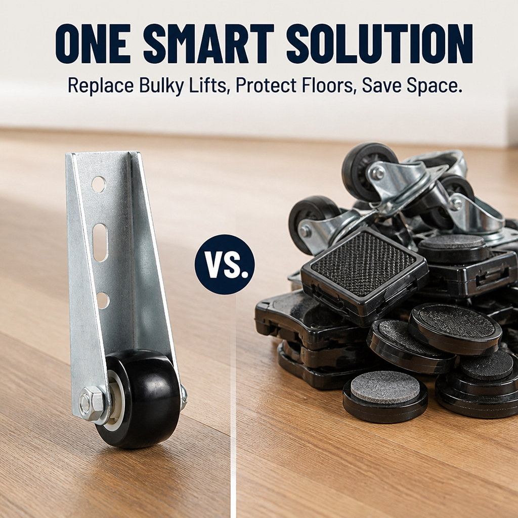SwiftMount — Sposta i mobili pesanti in silenzio senza rinunciare a stile o stabilità - Esilora