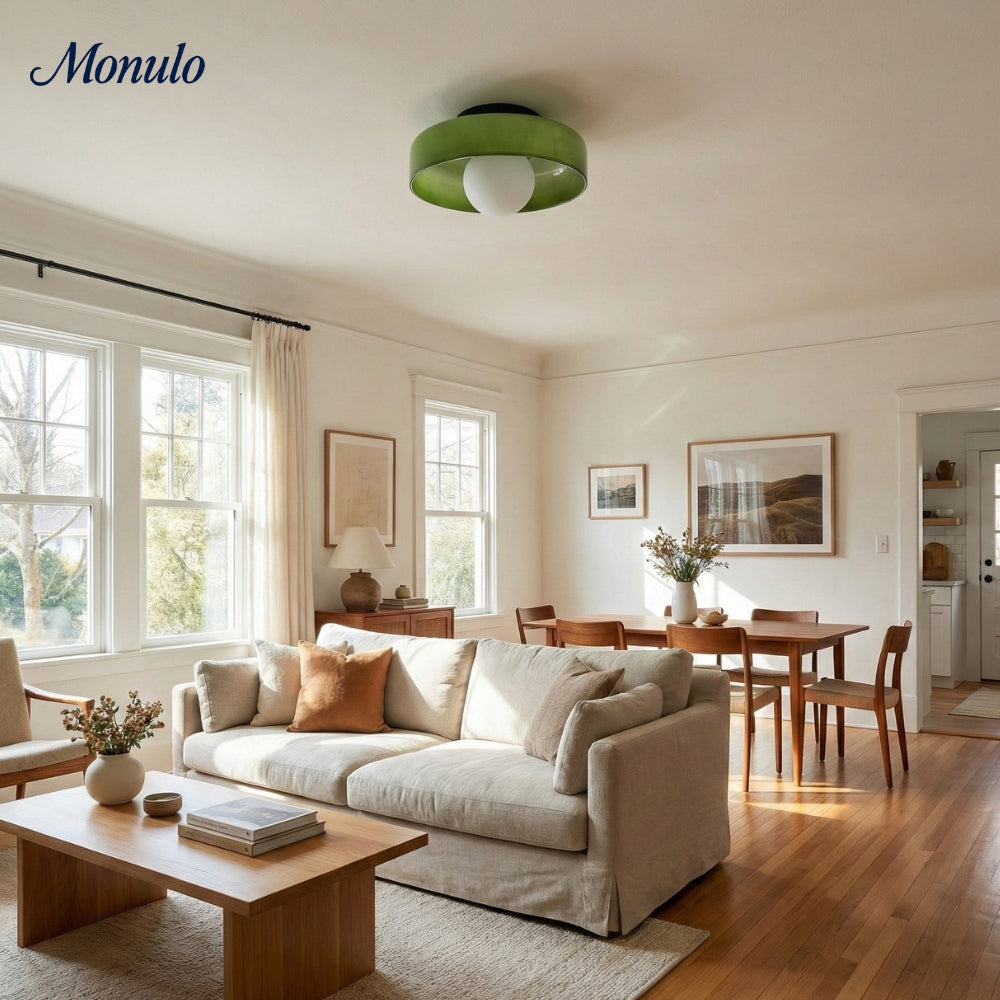 Verdoma Morandic Disc Orb Wall and Ceiling Lamp for Modern Interiors | Esilora
