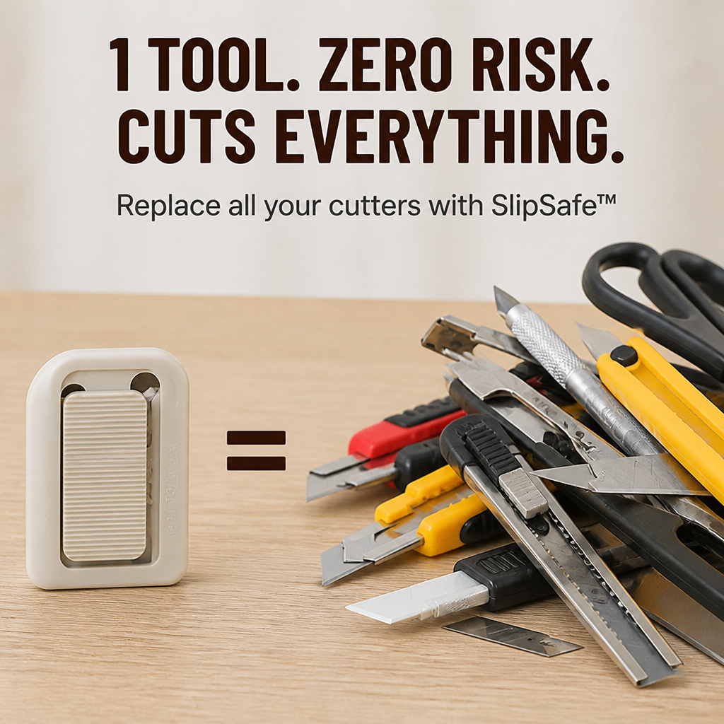 SlipSafe — Slice Fearlessly with Zero Cuts and Perfect Packages Every Time - Esilora