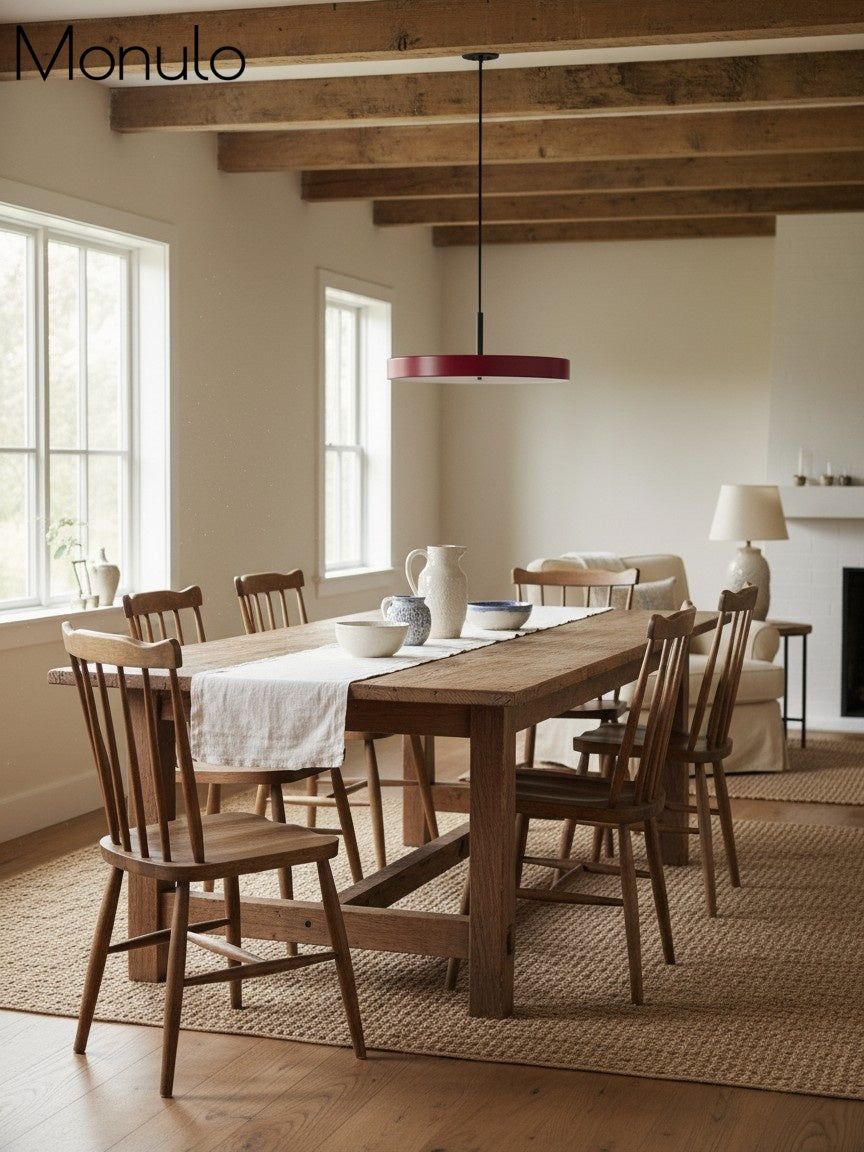 Modern Disc Pendant Light — Nordic Minimalist Fixture for Dining & Kitchen | Esilora