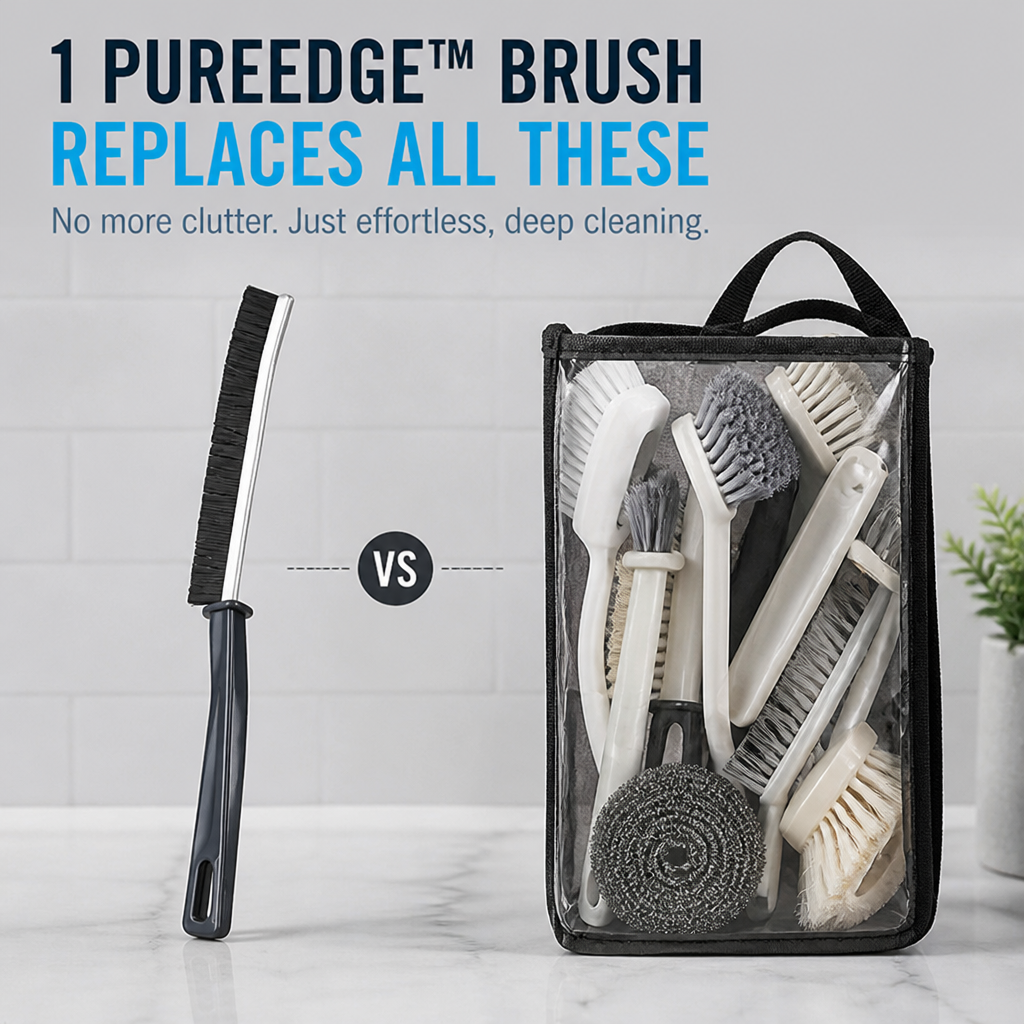 PureEdge — Clean Deeper, Scrub Less, and Finally Enjoy Effortless Shine - Esilora