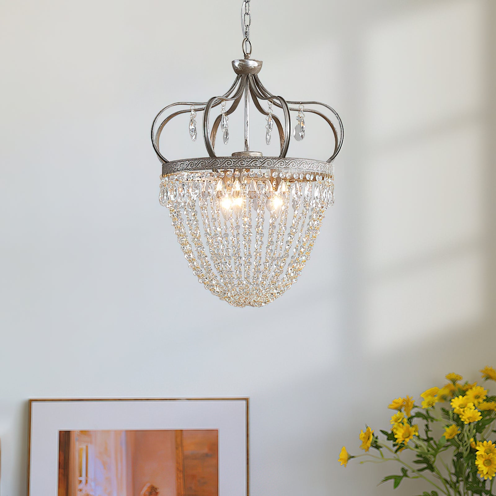 Abella Tear Drop Chandelier | Esilora