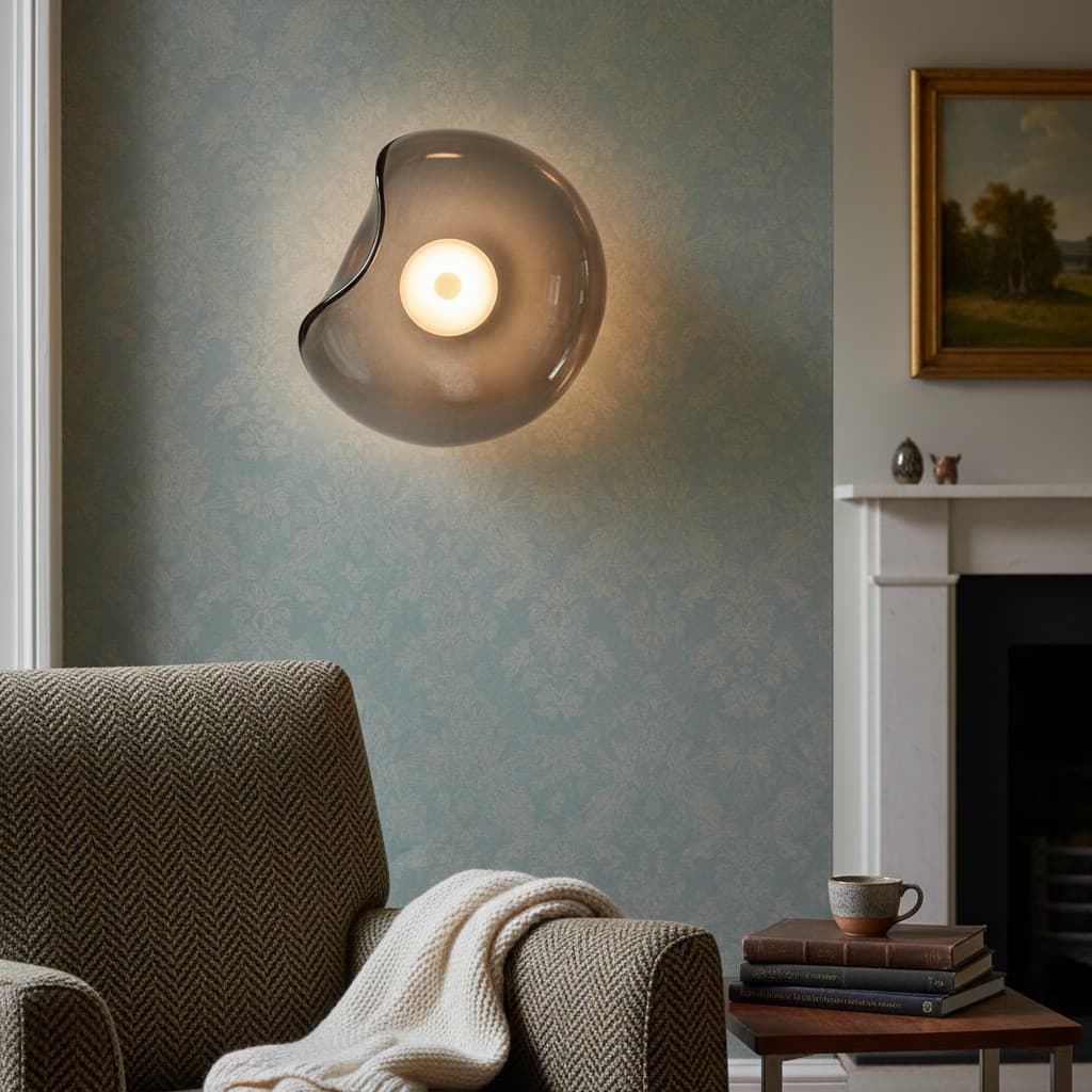 Nuevola Ambient Wall Light Elegant Look - Entryway Lounge | Esilora