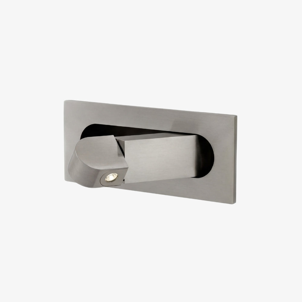 Noctiqo Adjustable LED Bedside Wall Light - Contemporary Design Metal Night Lamp for Home | Esilora