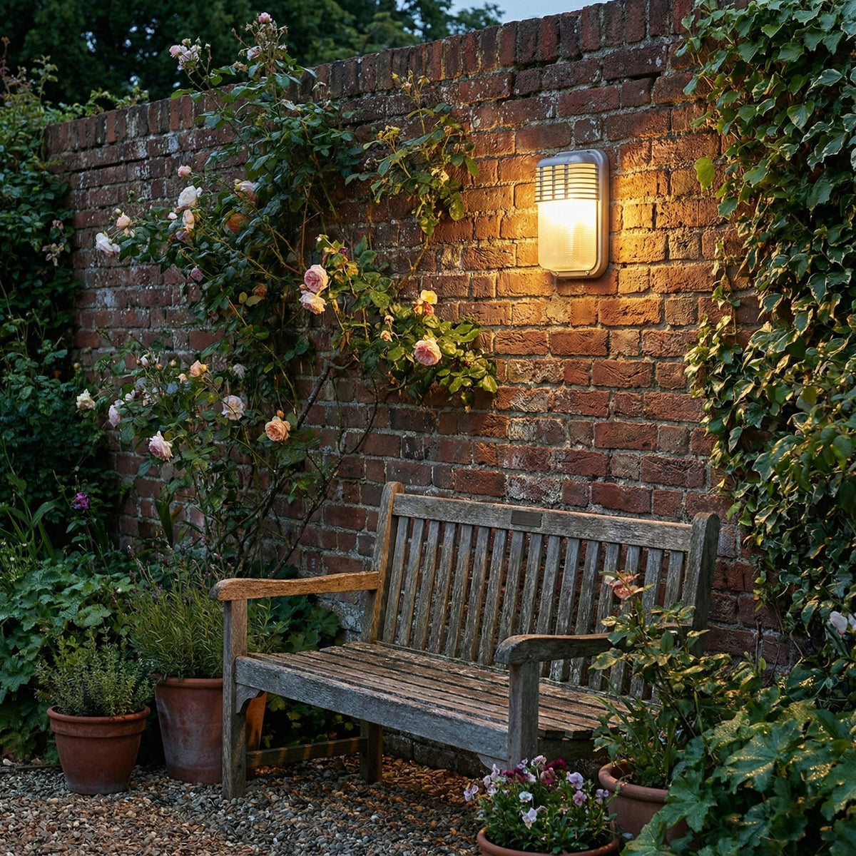 Aplique de pared exterior Chatham de Garden Trading | Esilora