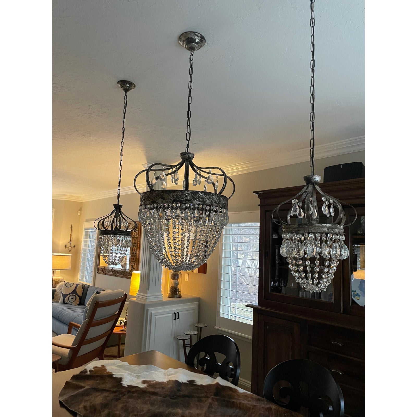 Abella Tear Drop Chandelier | Esilora