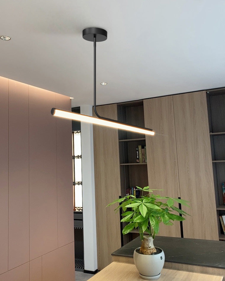 Lumineo Contemporary Decorative Dining Room Chandelier White Paint Push Button Switch | Esilora