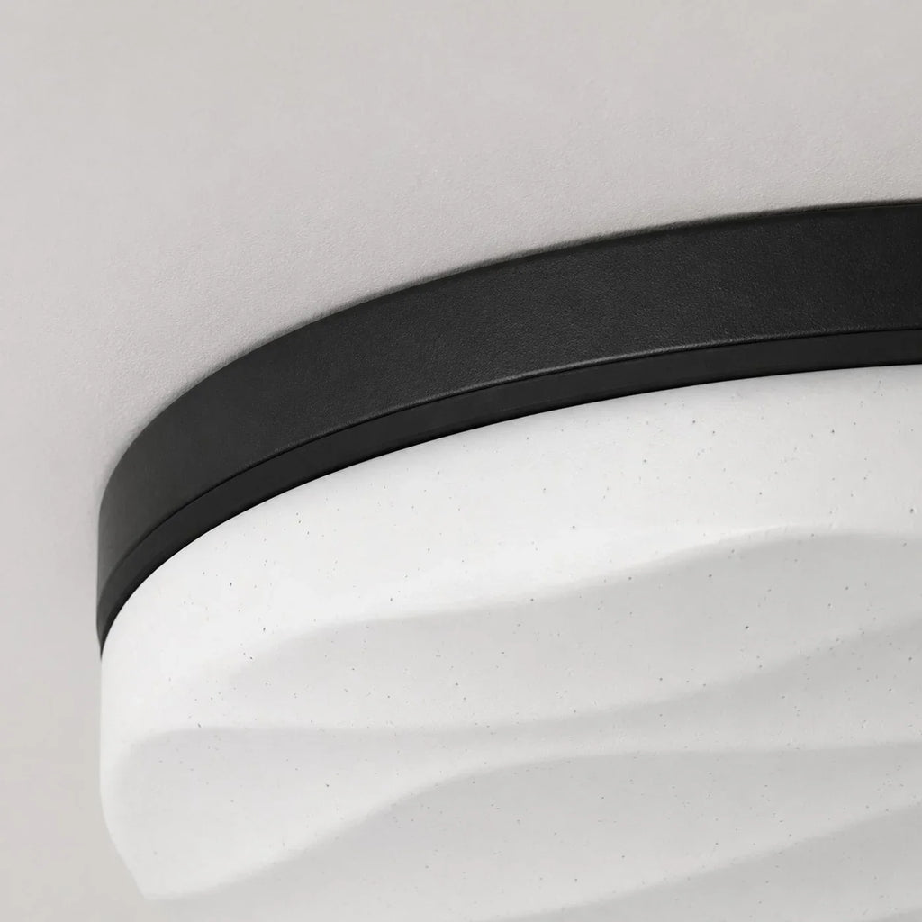 Italiensk minimalistisk loftslampe til direkte montering med stjernehimmel | Esilora