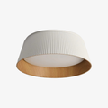Ribravo Modern Ribbed Textured Shade Ceiling Lamp - Modern Minimalist Lamp for Living Room | Esilora
