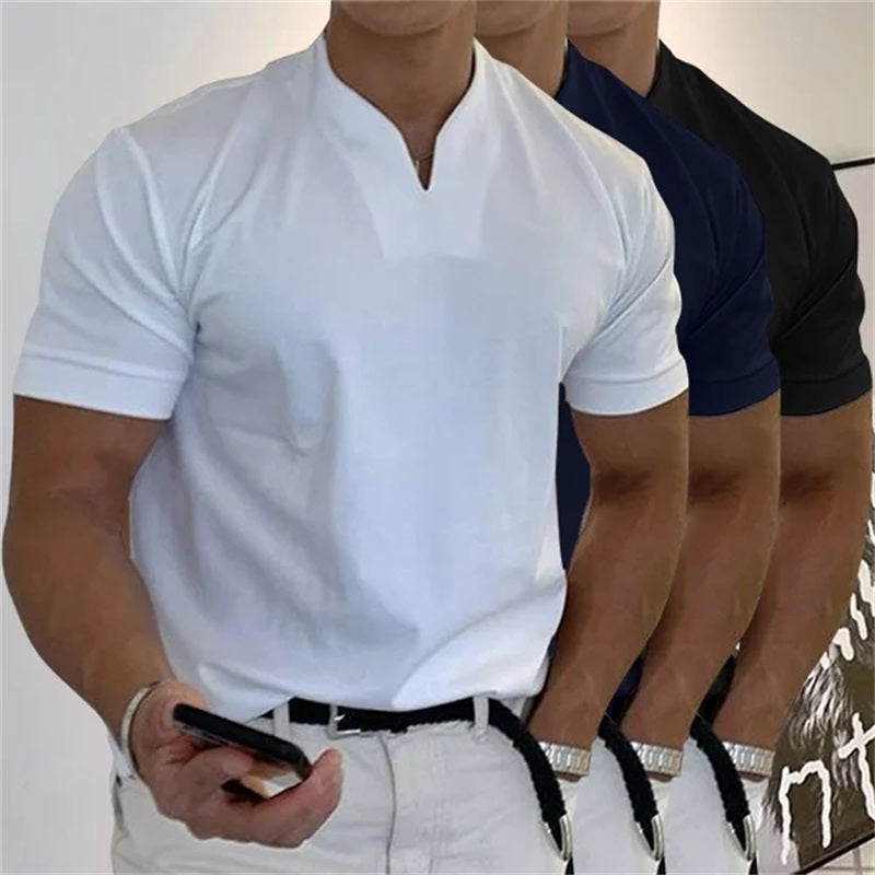 PrimeForm Men’s Business Casual V-Neck — Effortless Sharpness and All-Day Comfort That Moves With You - Esilora