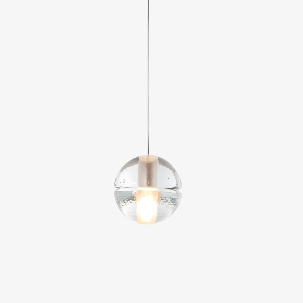 Lorivo Decorative Crystal Sphere Pendant Light Starry Visual for Lounge Areas | Esilora