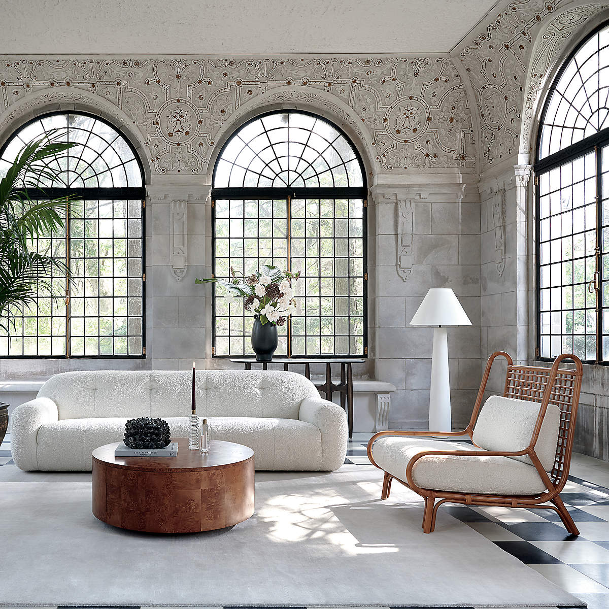 Polar White Floor Lamp | Esilora
