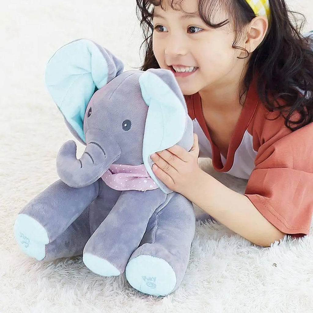 Soft Elephant Toy with Music – Flexible Ears & Guaranteed Child Joy - Esilora