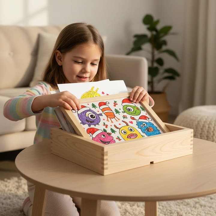 Showcase Children's Art with a Space that Celebrates Their Creativity - Esilora