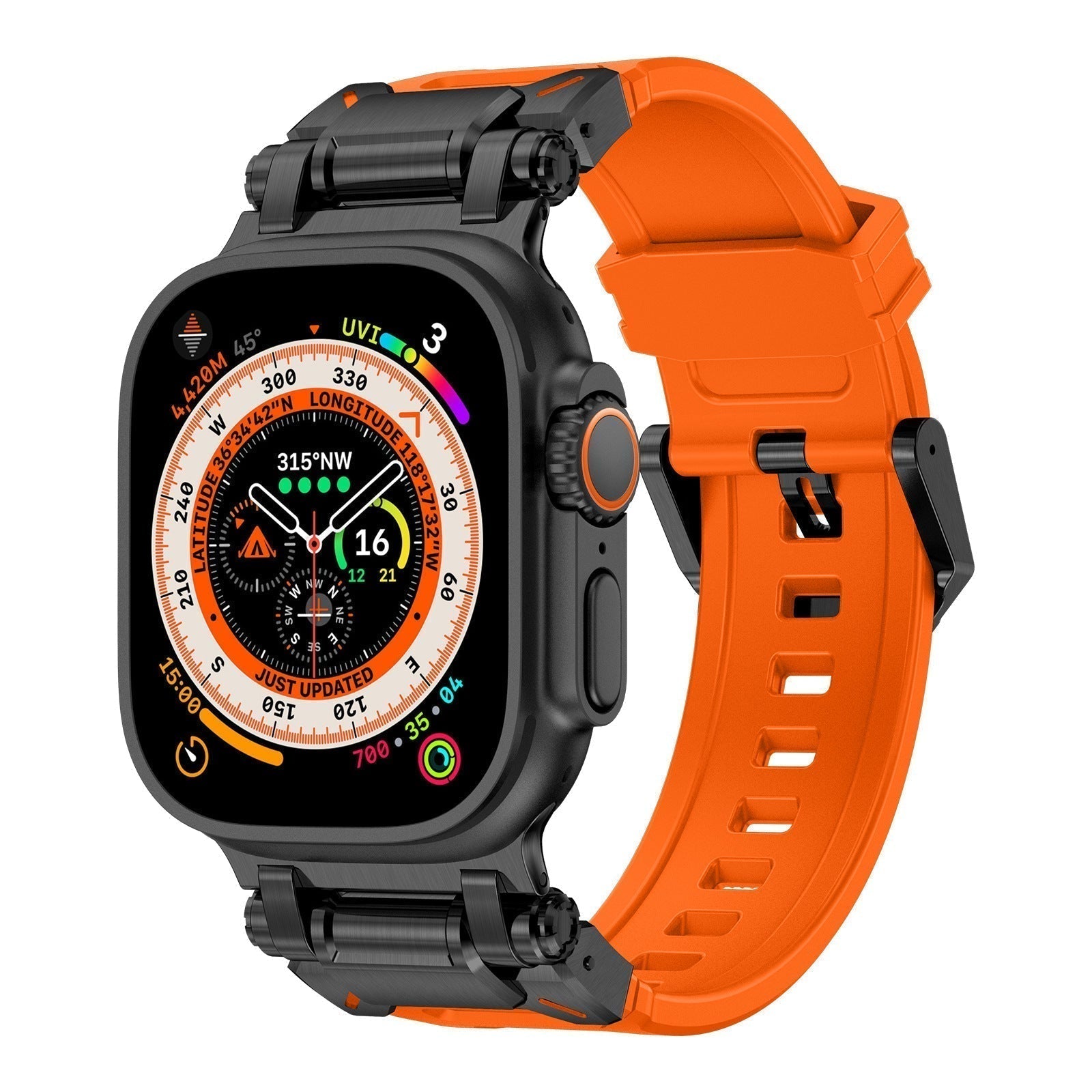 Silikonerem til Apple Watch – eventyrstil – Esilora