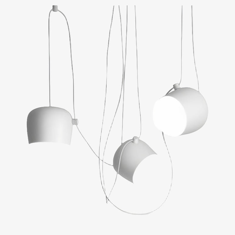 Axiomorna Minimalist Adjustable Modern Pendant Lamp - Sleek LED Hanging Light for Any Space N02 | Esilora
