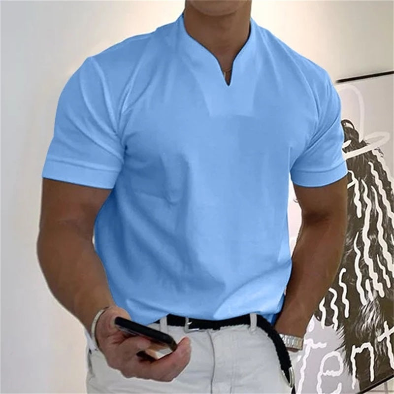 PrimeForm Men’s Business Casual V-Neck — Effortless Sharpness and All-Day Comfort That Moves With You - Esilora